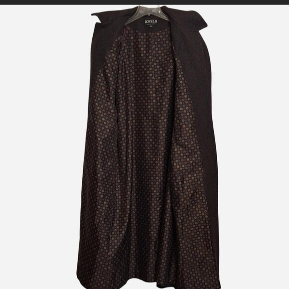 Jofeld size 20W vintage charcoal gray overcoat - Picture 3 of 8